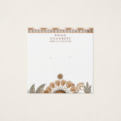 Écran d'oreille Boho Terracotta (Devant)