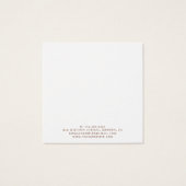 Écran d'oreille Boho Terracotta (Dos)