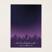 Écran d'oreille de couleur violet (Dos)