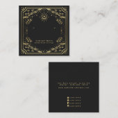 Écran d'oreille de la carte Tarot Witchy (Devant / Derrière)