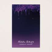 Écran d'oreille de Parties scintillant magique vio (Devant)