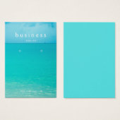 Écran d'oreille de plage d'été (Devant & derrière)