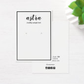 Écran d'oreille de signature de bordure noire simp (Bureau)