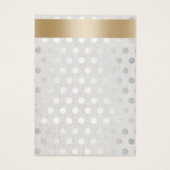 Écran d'oreille Dots Or et Argent Lin Classy (Dos)