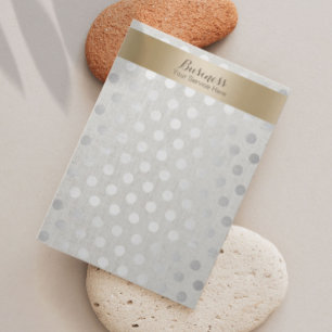 Écran d'oreille Dots Or et Argent Lin Classy