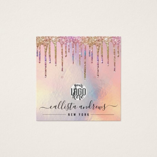 Écran d'oreille du logo des Parties scintillant ho (Devant)