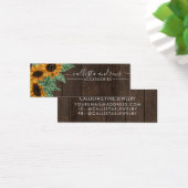 Écran d'oreille en bois de tournesol rustique (Bureau)