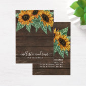 Écran d'oreille en bois de tournesol rustique (Bureau)