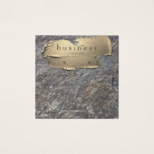 Écran d'oreille en granit et en or (Devant)