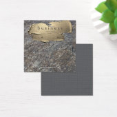 Écran d'oreille en granit et en or (Bureau)