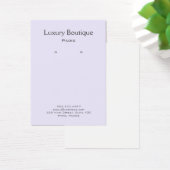 Écran d'oreille en lilas clair minimal (Bureau)