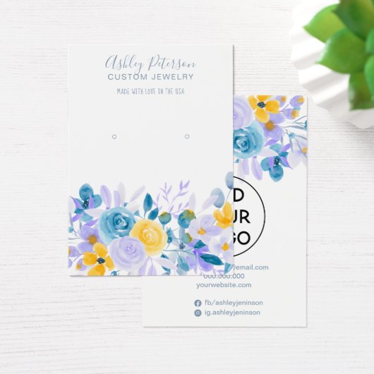 Écran d'oreille fleurie de lavande (Bureau)