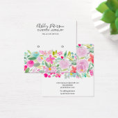 Écran d'oreille floral rose (Bureau)