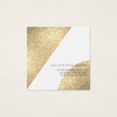 Ecran d'oreille Geo Heart Parties scintillant en o (Dos)