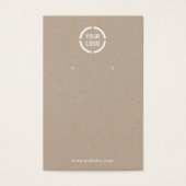 Écran d'oreille kraft simple et personnalisé (Devant)