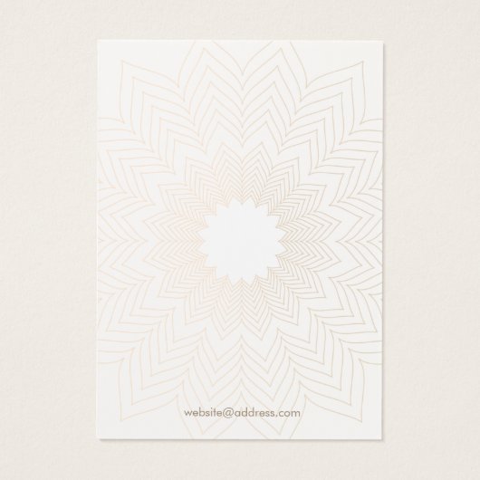 Écran d'oreille Lotus Mandala (Dos)