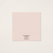 Écran d'oreille minimaliste rose (Dos)