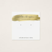 Écran d'oreille moderne Gold Chic (Devant)