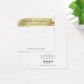 Écran d'oreille moderne Gold Chic (Bureau)