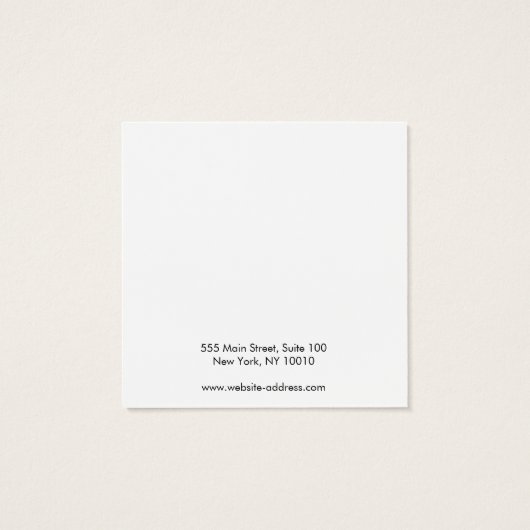 Écran d'oreille moderne Rose Gold Stripe (Dos)