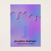 Écran d'oreille Monogramme des gouttes d'huile Iri (Devant)