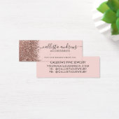 Écran d'oreille Parties scintillant Rose Rose Gold (Bureau)