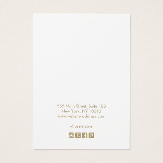 Écran d'oreille Pastel Pink Rainbow Ombre Script (Dos)