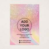 Écran d'oreille pluviale à parties scintillant chi (Dos)