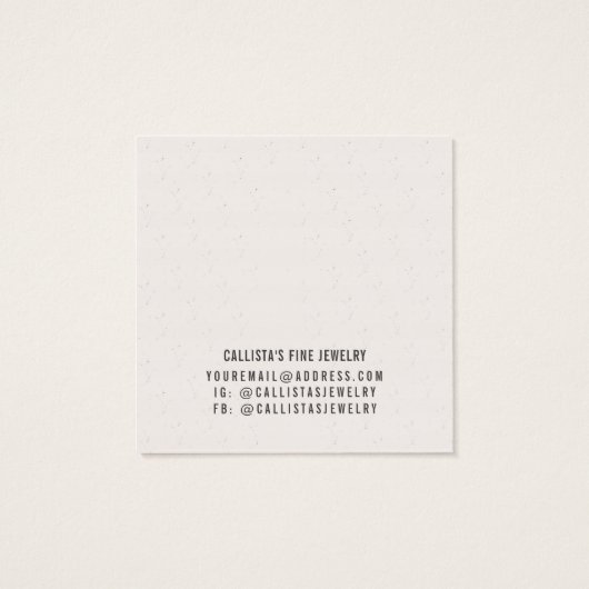 Écran d'oreille pour fille Brown longue et terrest (Dos)