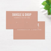 Écran d'oreille rose boho pastel minimal moderne (Bureau)