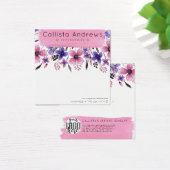 Écran d'oreille rose floral (Bureau)