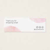 Écran d'oreille rose moderne (Dos)