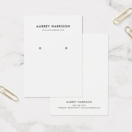 Écran d'oreille simple et moderne (Bureau)