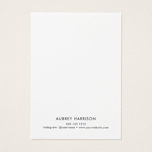 Écran d'oreille simple et moderne (Dos)