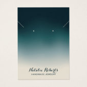 Écran d'oreille turquoise pour bijoux artisanaux O (Devant)