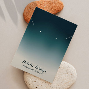 Écran d'oreille turquoise pour bijoux artisanaux O