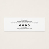 Écran du logo de l'oreille au vieillissement viole (Dos)