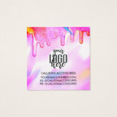 Écran du logo Unicorn Holographic Parties scintill (Dos)