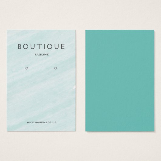 Écran du support d'oreille Aquamarine (Devant & derrière)