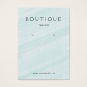 Écran du support d'oreille Aquamarine (Devant)