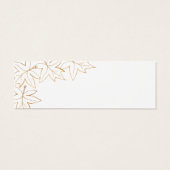 Écran Feuille d'érable d'automne Balises de mariag (Dos)