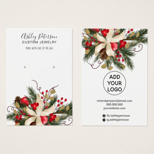 Ecran fleurie de courroie à bijoux (Devant & derrière)