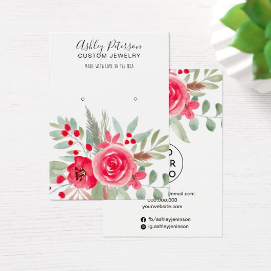 Ecran fleurie d'hiver (Bureau)