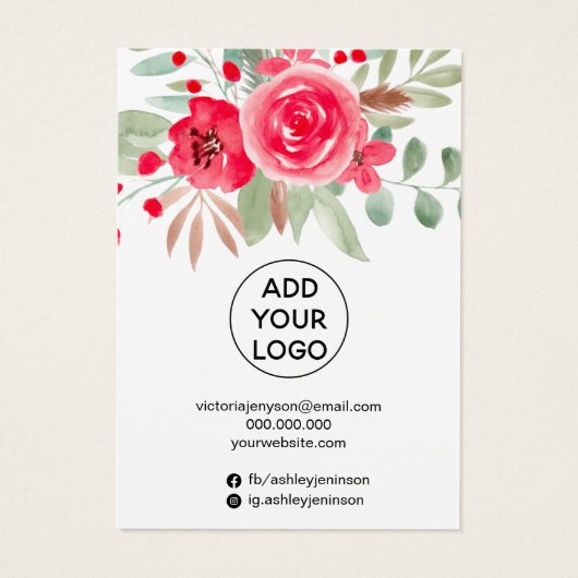 Ecran fleurie d'hiver (Dos)