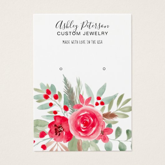 Ecran fleurie d'hiver (Devant)