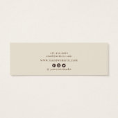 Ecran Fleurs sauvages d'aquarelle Boucles d'oreill (Dos)