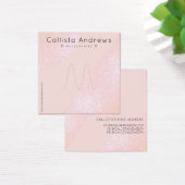 Écran Geo Heart Parties scintillant rose pâle (Bureau)