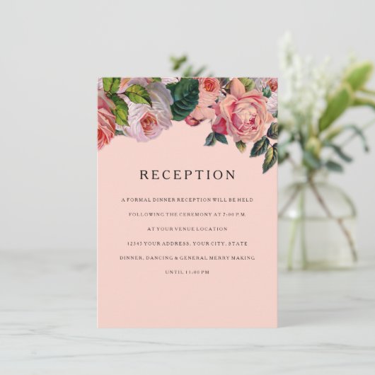 Écran large chic MODERNE avec Rose, Invitation de  (Debout devant)