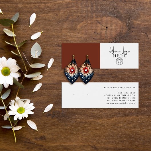 Écran minimaliste Sienna Brown blanc logo