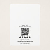 Écran minimaliste simple logo bijoux (Dos)